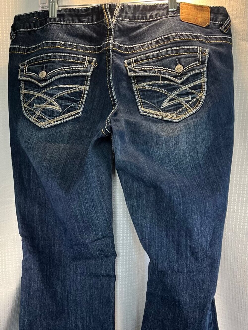 Vintage Amethyst Flare / Bootcut Denim Jeans size 18